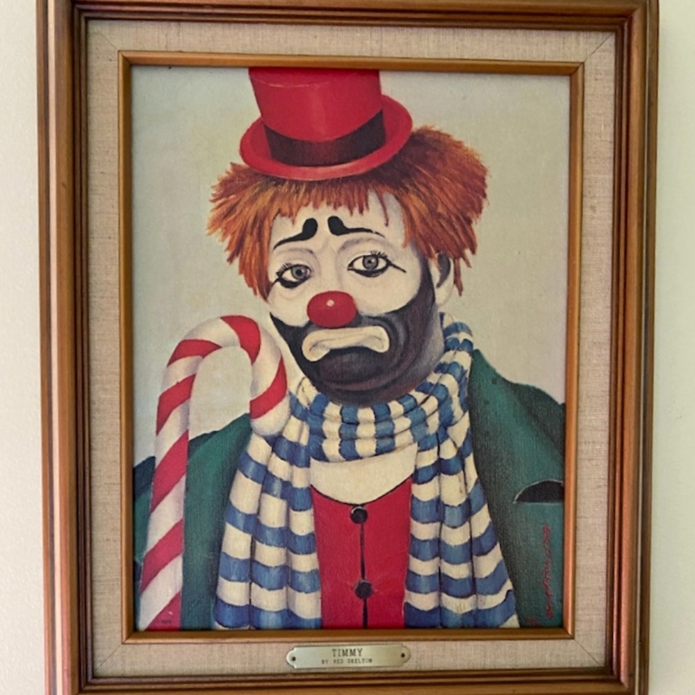 TIMMY & FREDDIE'S SHACK signed Litho Red Skelton
